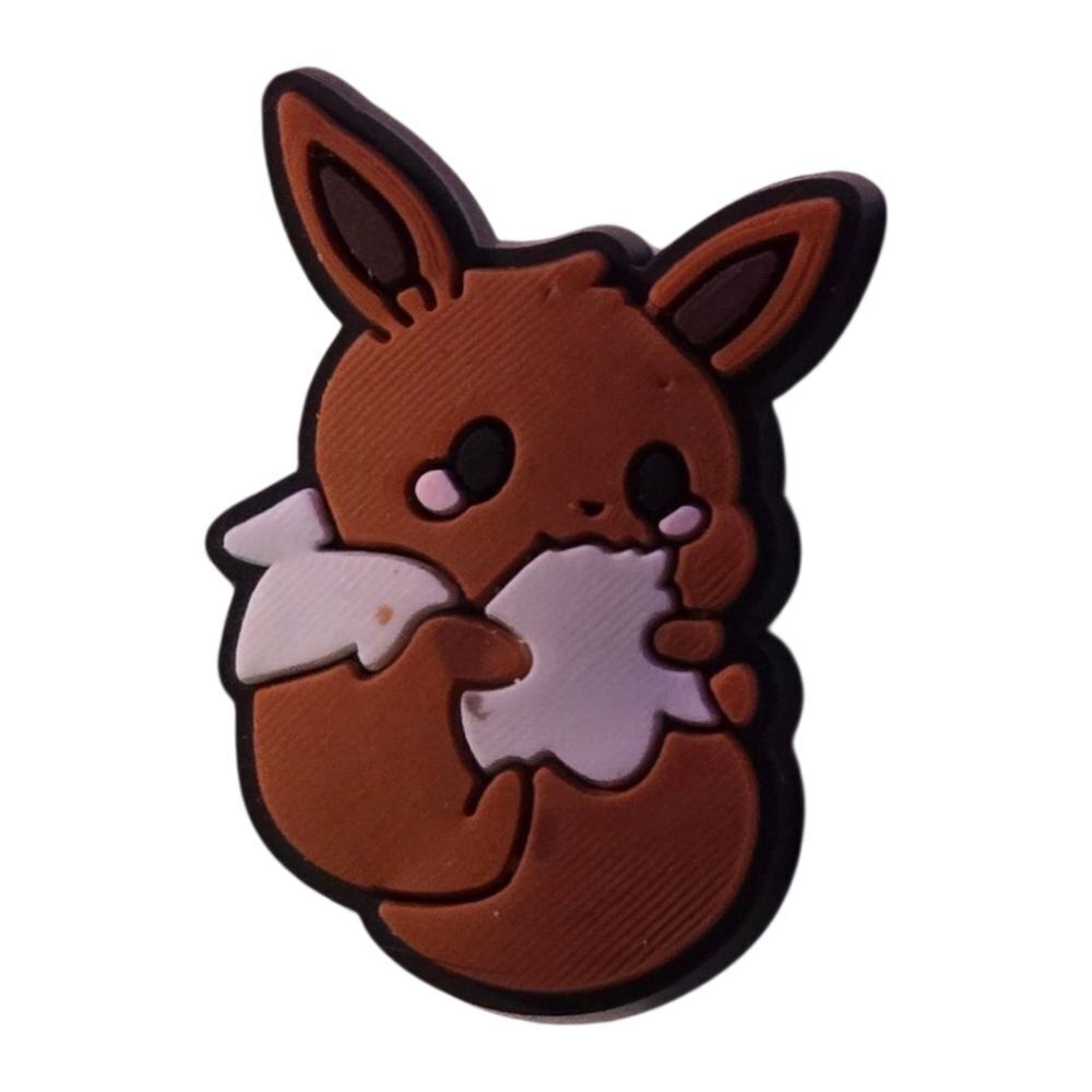 Pokemon Eevee Flareon Croc Charm Jibbitz Style Shoe Charms Accessory 6/$20 NEW